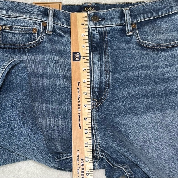 Polo Ralph Lauren The Tompkins Skinny High Rise Ankle Patch Jeans Size 31 New - Picture 5 of 6